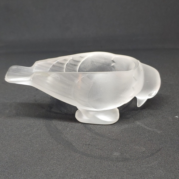 Vtg Cristal de Sevres Open Salt Cellar bird - Picture 5 of 9